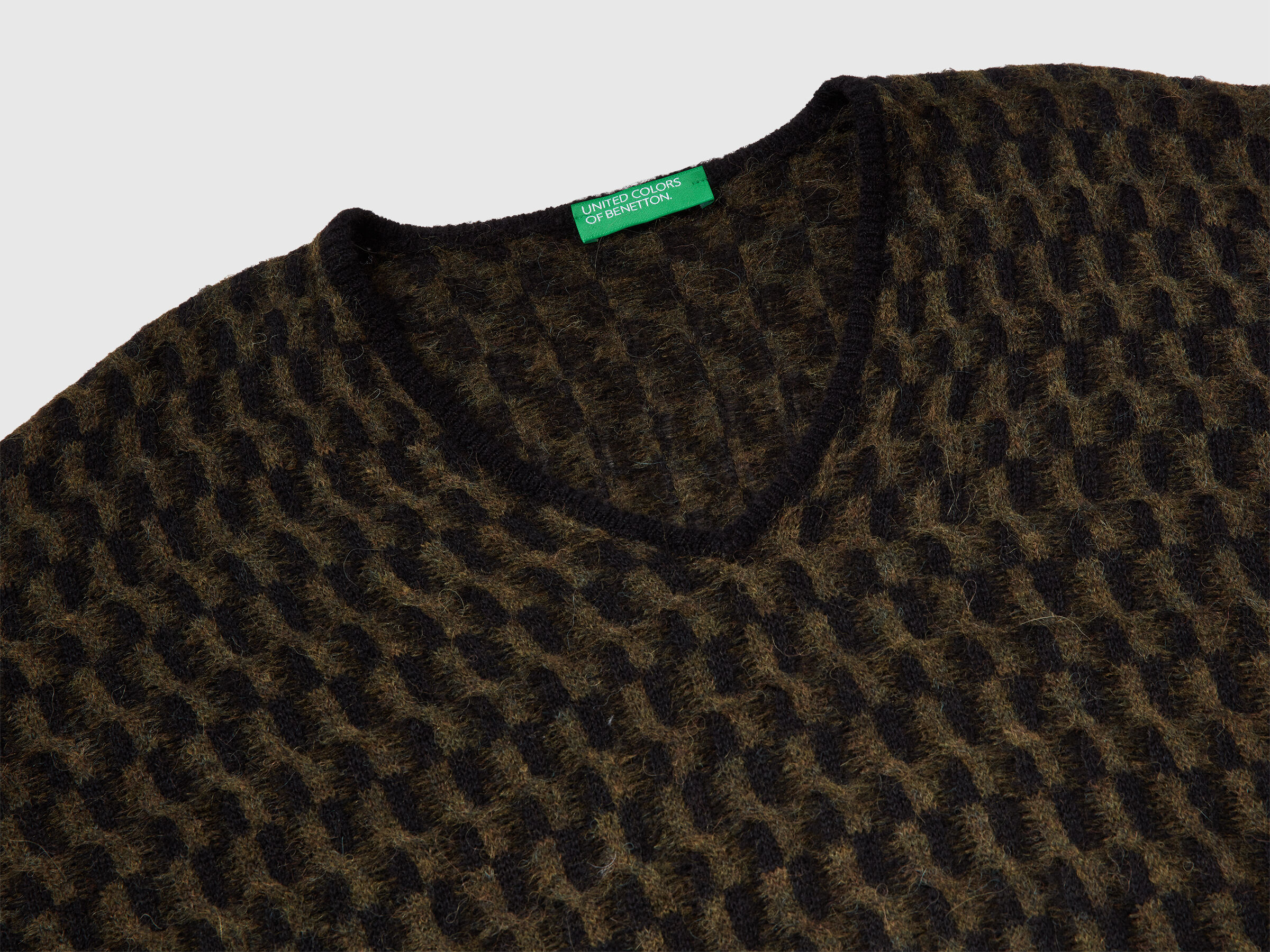 V NECK SWEATER L/S Femme image number 7